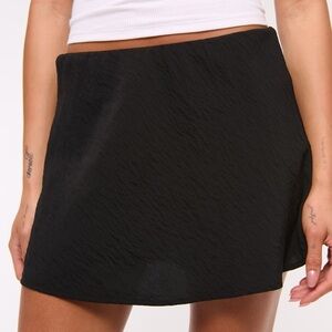 The A&F Sienna Mini Skort - Black - Medium